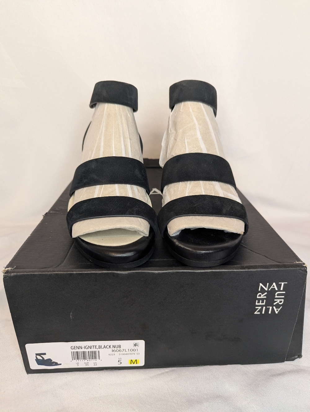 NIB Naturalizer Genn-Ignite Sandals Women's Size 5